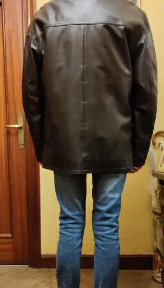 Chaquetón Redskins Piel Negro