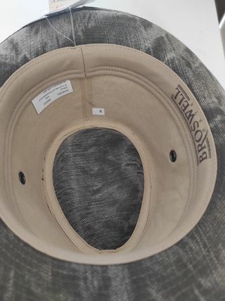 Sombrero Broswell Negro/Gris