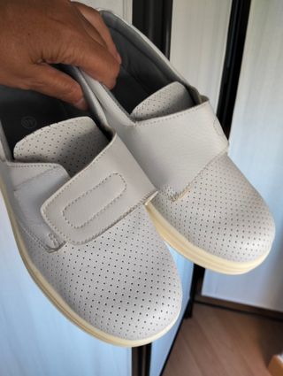 Zapatos de enfermera blancos talla 40