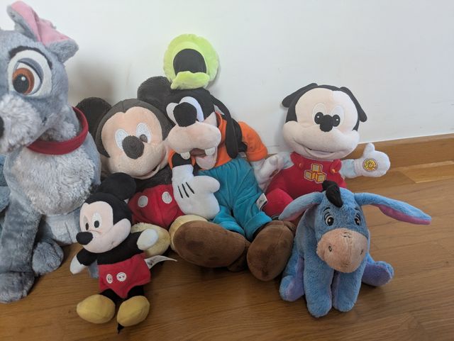Conjunto de Brinquedos de Peluche Disney