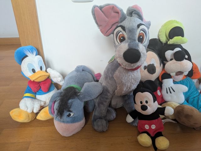 Conjunto de Brinquedos de Peluche Disney