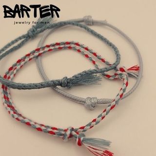 Braccialetti Barter da uomo blu grigio rosso