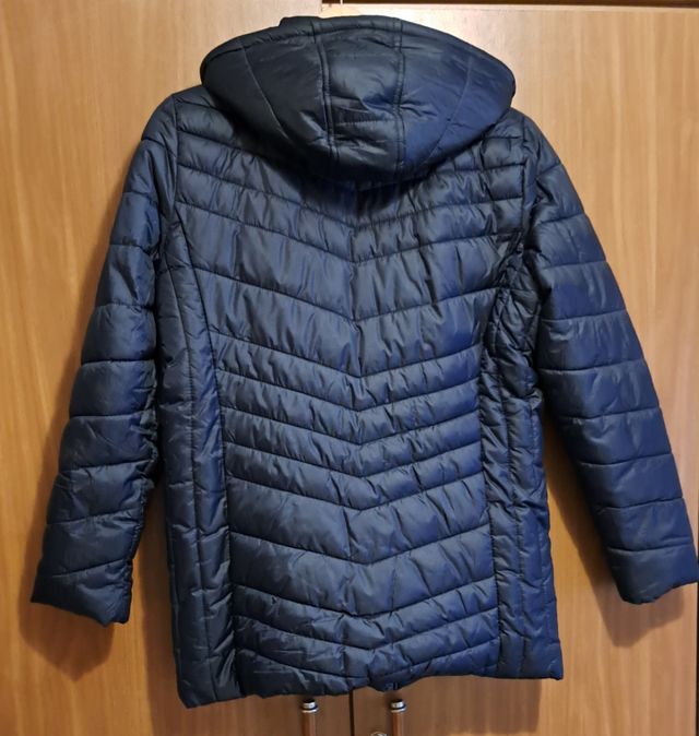 Chaqueta acolchada azul Milano