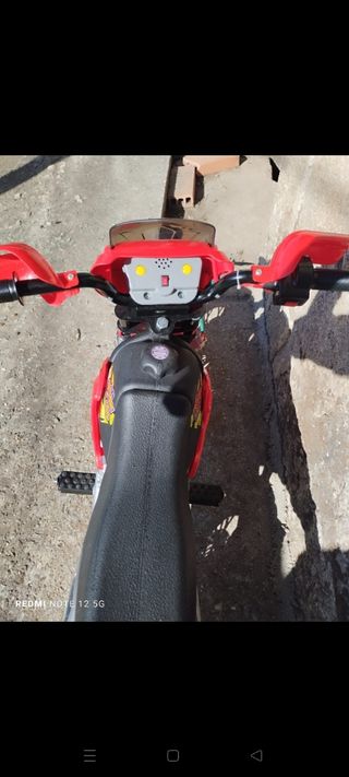 Moto Eléctrica Feber Roja
