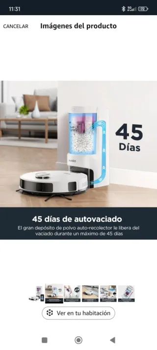 Aspiradora Robot Eureka Nere10S