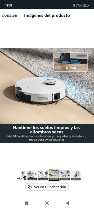 Aspiradora Robot Eureka Nere10S