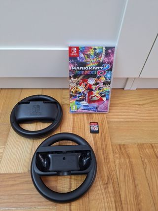 Mario Kart 8 Deluxe + Volantes Nintendo Switch