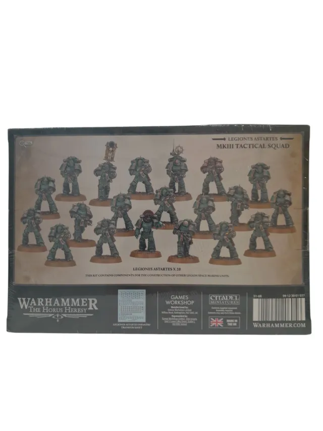 Warhammer Legiones Astartes MKIII Tactical Squad