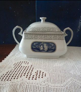 Zuppiera Porcellana Venetian Lagoon