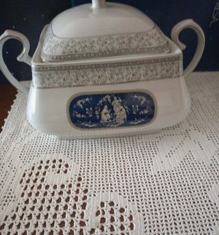 Zuppiera Porcellana Venetian Lagoon