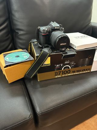 Nikon D7100 + Lente 18-105mm VR