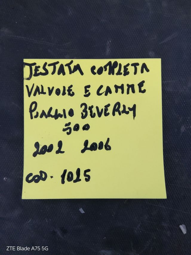 Testata Piaggio Beverly 500 Completa