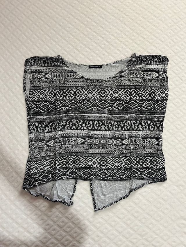 Maglia Terranova fantasia etnica