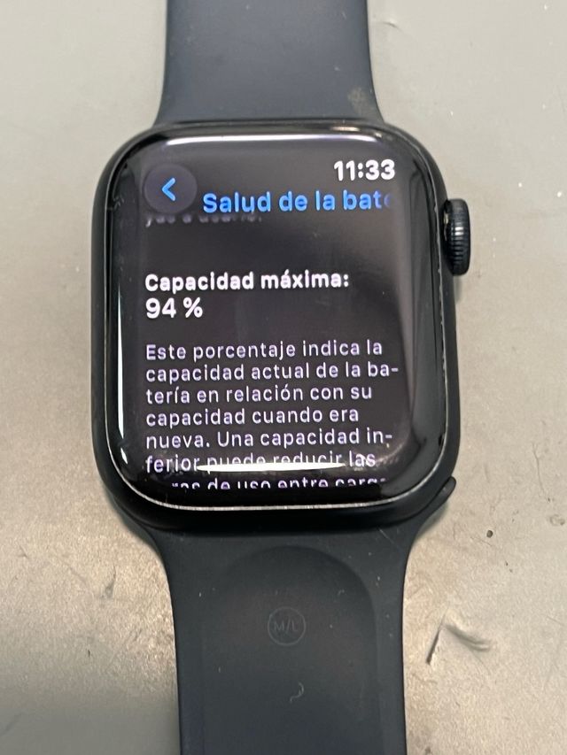 Apple Watch Serie 8 41mm Negro
