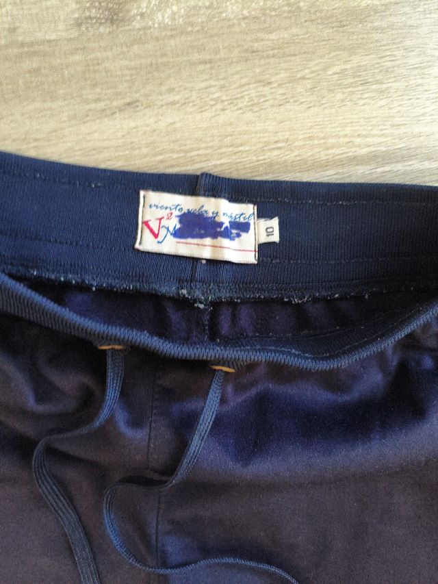 Pantalón chándal uniforme Aquila Talla 10