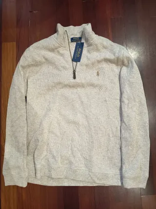Sudadera Polo Ralph Lauren gris