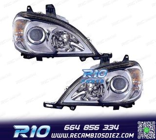 FAROS PARA MERCEDES CLASE ML W163 01-05 RESTYLING