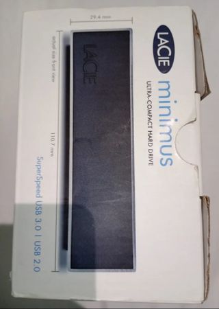 Disco Duro Externo - LaCie Minimus 1TB USB 3.0