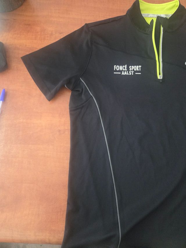 Tuta Asics maglietta e pantalone nera