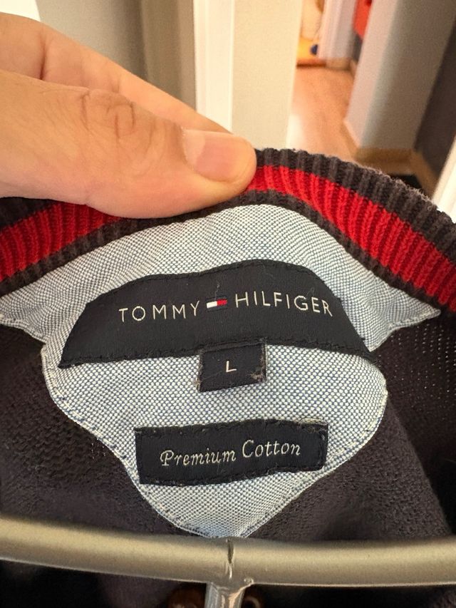 Jersey Tommy Hilfiger Negro Talla L