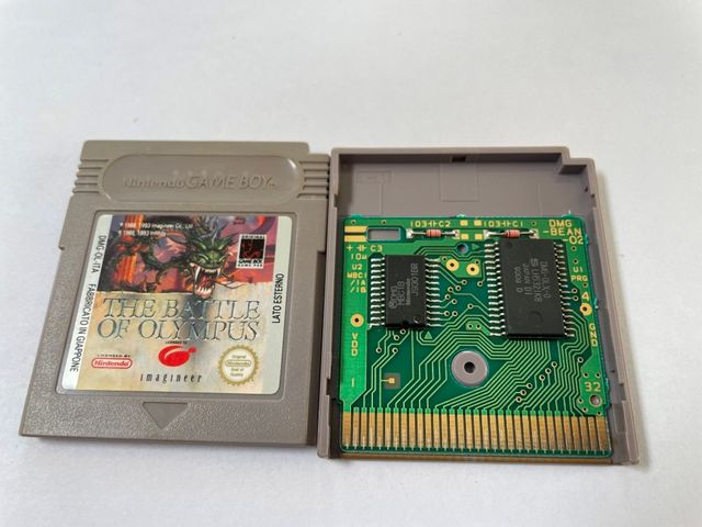 The Battle of Olympus Nintendo Gameboy Dmg-Ol-Ita