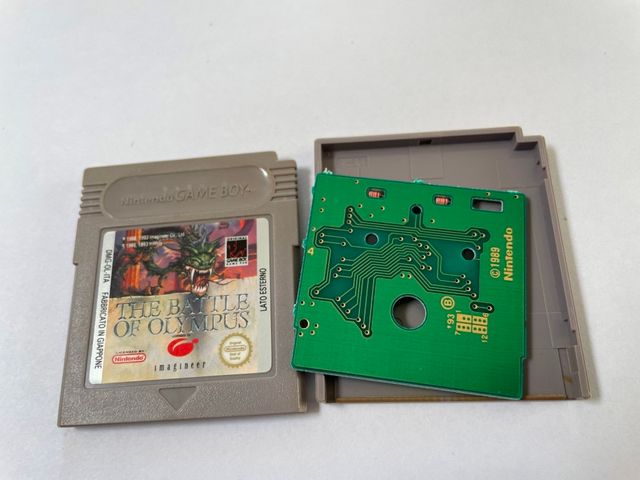 The Battle of Olympus Nintendo Gameboy Dmg-Ol-Ita