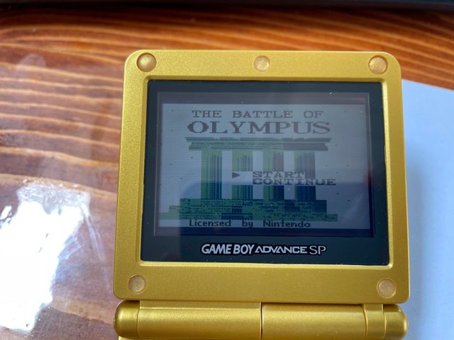 The Battle of Olympus Nintendo Gameboy Dmg-Ol-Ita