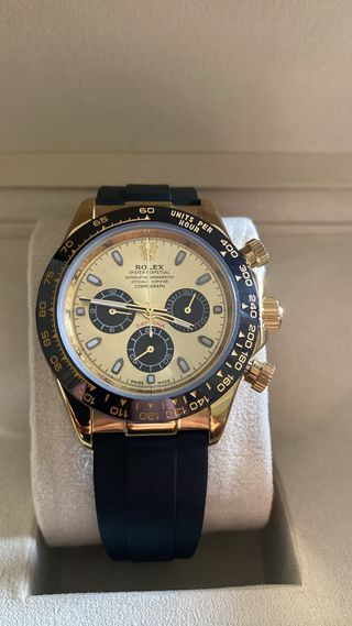 Rolex Daytona Oro Negro Correa