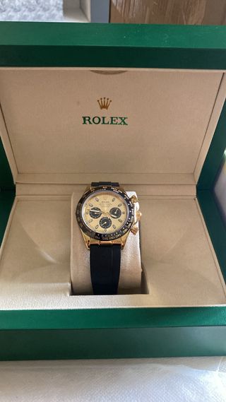 Rolex Daytona Oro Negro Correa