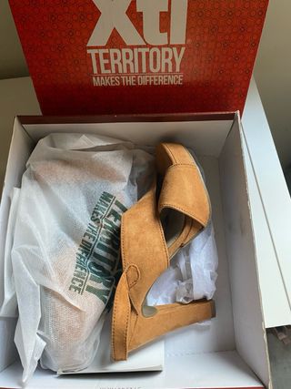 Sandalias xti Marrones Talla 38