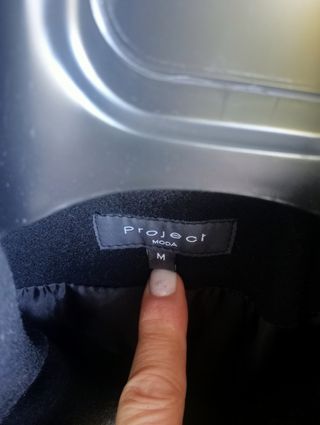 Cappottino elegante donna nero