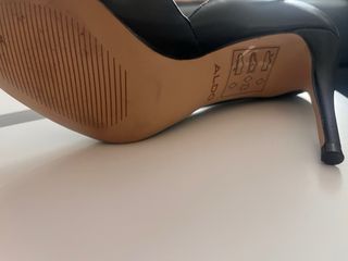 Zapatos tacón alto negros talla 36