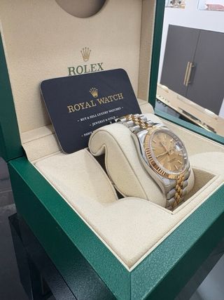 Rolex Datejust 36 ref. 116233 oro y acero
