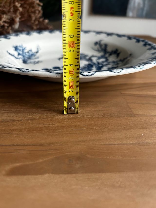 Plato hondo Gien porcelana opaca