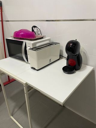 Mesa abatible blanca Ikea