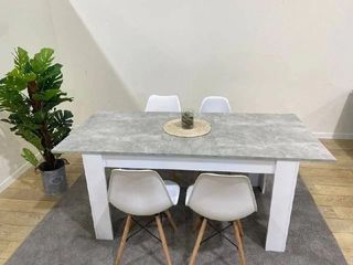 MESA/COMEDOR EXTENSIBLE + 6 SILLAS