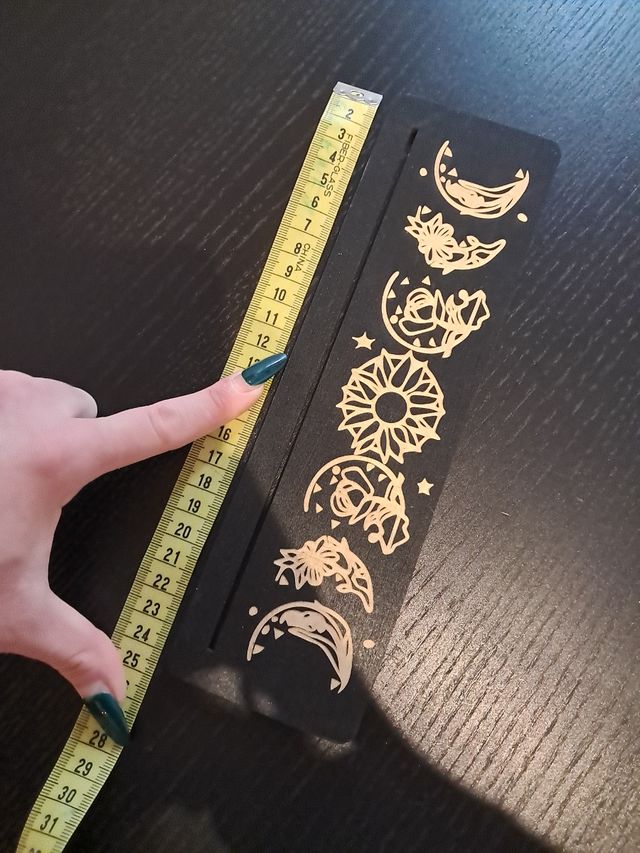 Expositor de cartas con diseño lunar