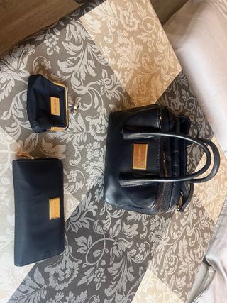 Bolso, cartera y monedero Bimba y Lola azul marino