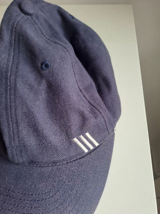 Gorra Adidas Clásica Original Azul/Gris