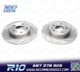 DISCOS DE FRENO PARA OPEL PERFORADOS RANURADOS