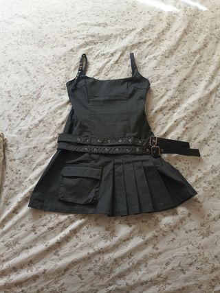 Vestido negro Zara Talla XS