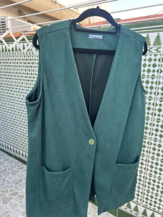 Chaleco Micropana Verde Talla Única