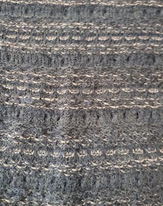 Jersey pelo marrón y dorado mujer