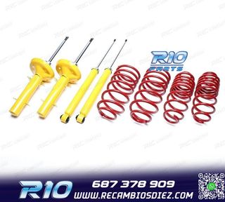 KIT SUSPENSIÓN DEPORTIVA PARA VOLKSWAGEN
