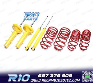 KIT SUSPENSIÓN DEPORTIVA PARA FIAT