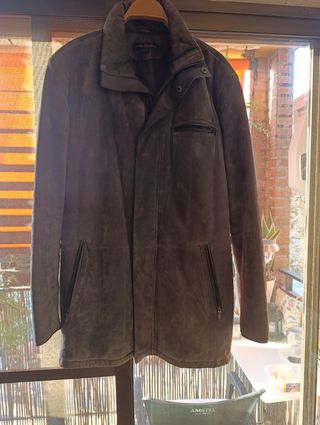 Chaqueta Dino Audini gris ante