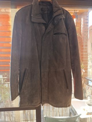 Chaqueta Dino Audini gris ante