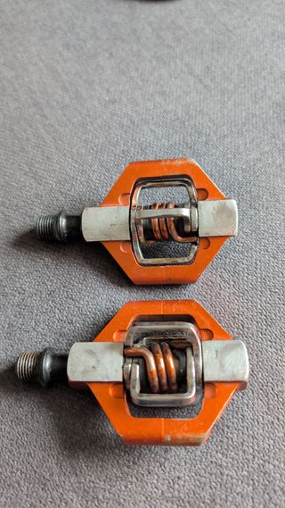 Pedales Crankbrothers Candy 2 Naranjas