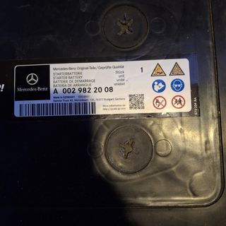 Batería Mercedes-Benz A 002 982 20 08