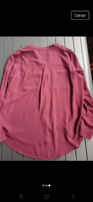 Blusa granate talla M